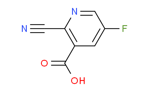 2-Cyano-5-fluoronicotinic acid