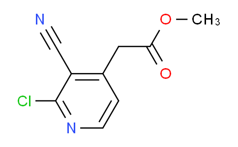 Methyl 2-chloro-3-cyanopyridine-4-acetate