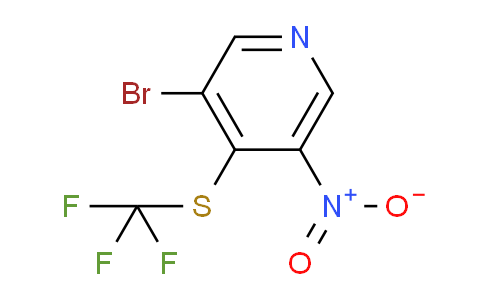 AM221556 | 1804408-51-2 | 3-Bromo-5-nitro-4-(trifluoromethylthio)pyridine