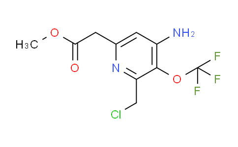 AM22156 | 1806128-29-9 | Methyl 4-amino-2-(chloromethyl)-3-(trifluoromethoxy)pyridine-6-acetate