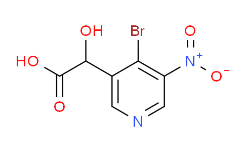 2-(4-Bromo-3-nitropyridin-5-yl)-2-hydroxyacetic acid