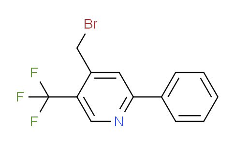 AM221579 | 1807205-75-9 | 4-Bromomethyl-2-phenyl-5-(trifluoromethyl)pyridine