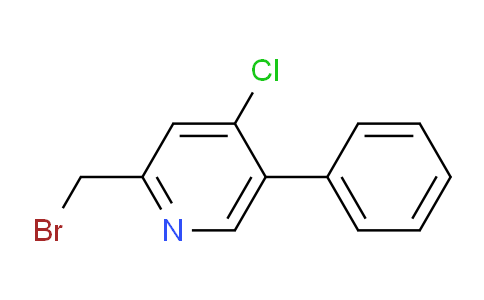 2-Bromomethyl-4-chloro-5-phenylpyridine