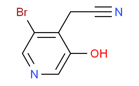 3-Bromo-5-hydroxypyridine-4-acetonitrile