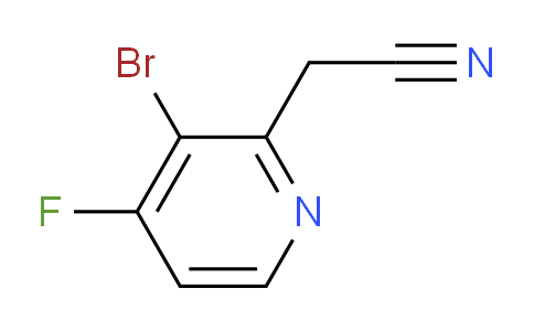 3-Bromo-4-fluoropyridine-2-acetonitrile