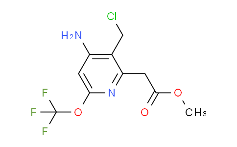 AM22163 | 1803947-06-9 | Methyl 4-amino-3-(chloromethyl)-6-(trifluoromethoxy)pyridine-2-acetate