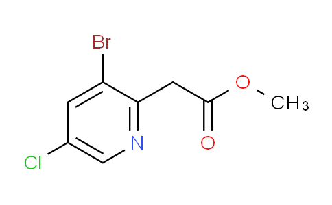 Methyl 3-bromo-5-chloropyridine-2-acetate