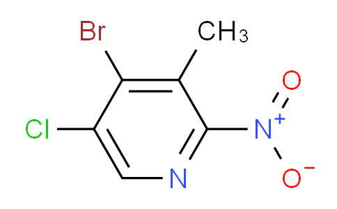 4-Bromo-5-chloro-3-methyl-2-nitropyridine