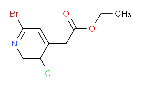 Ethyl 2-bromo-5-chloropyridine-4-acetate