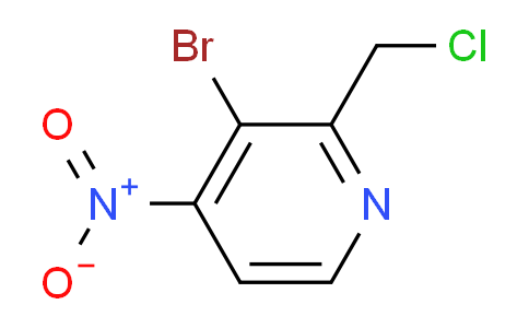 3-Bromo-2-chloromethyl-4-nitropyridine