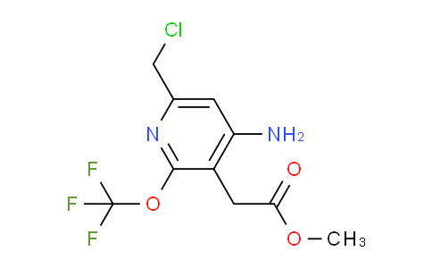AM22164 | 1803988-92-2 | Methyl 4-amino-6-(chloromethyl)-2-(trifluoromethoxy)pyridine-3-acetate