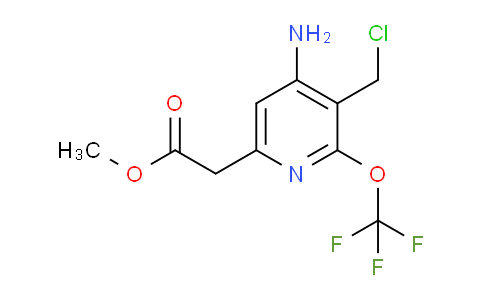 AM22166 | 1806128-31-3 | Methyl 4-amino-3-(chloromethyl)-2-(trifluoromethoxy)pyridine-6-acetate