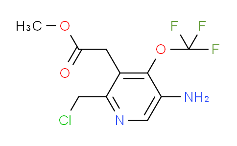 AM22167 | 1806106-59-1 | Methyl 5-amino-2-(chloromethyl)-4-(trifluoromethoxy)pyridine-3-acetate