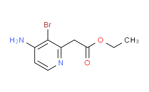 Ethyl 4-amino-3-bromopyridine-2-acetate