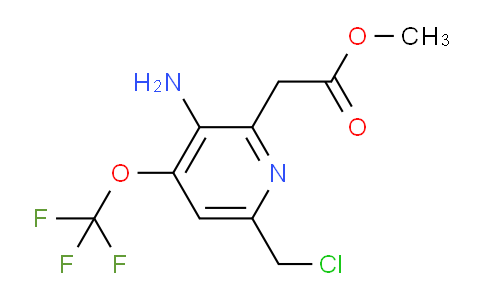 AM22173 | 1803947-07-0 | Methyl 3-amino-6-(chloromethyl)-4-(trifluoromethoxy)pyridine-2-acetate