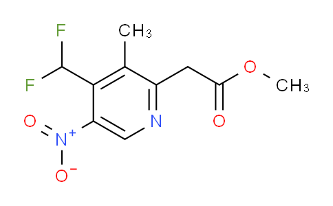AM221732 | 1804869-57-5 | Methyl 4-(difluoromethyl)-3-methyl-5-nitropyridine-2-acetate