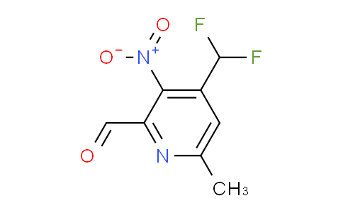 4-(Difluoromethyl)-6-methyl-3-nitropyridine-2-carboxaldehyde