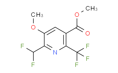 AM221747 | 1805439-08-0 | Methyl 2-(difluoromethyl)-3-methoxy-6-(trifluoromethyl)pyridine-5-carboxylate