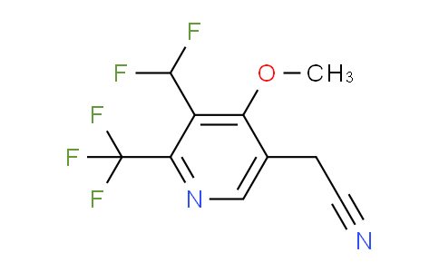 AM221754 | 1805269-95-7 | 3-(Difluoromethyl)-4-methoxy-2-(trifluoromethyl)pyridine-5-acetonitrile