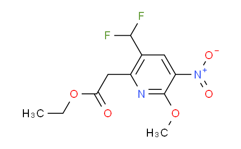 AM221760 | 1805205-99-5 | Ethyl 5-(difluoromethyl)-2-methoxy-3-nitropyridine-6-acetate