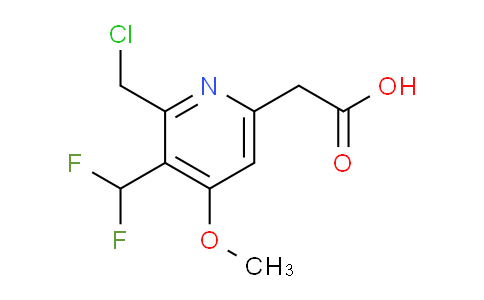 AM221761 | 1805150-64-4 | 2-(Chloromethyl)-3-(difluoromethyl)-4-methoxypyridine-6-acetic acid