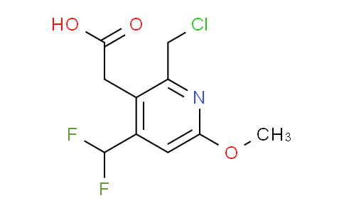 AM221762 | 1805070-95-4 | 2-(Chloromethyl)-4-(difluoromethyl)-6-methoxypyridine-3-acetic acid