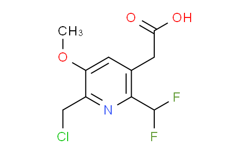 AM221764 | 1805150-73-5 | 2-(Chloromethyl)-6-(difluoromethyl)-3-methoxypyridine-5-acetic acid