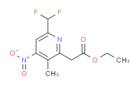 AM221767 | 1806965-19-4 | Ethyl 6-(difluoromethyl)-3-methyl-4-nitropyridine-2-acetate