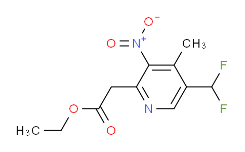 AM221768 | 1806965-58-1 | Ethyl 5-(difluoromethyl)-4-methyl-3-nitropyridine-2-acetate