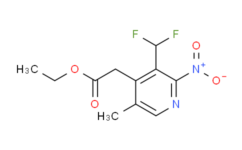 AM221769 | 1806965-65-0 | Ethyl 3-(difluoromethyl)-5-methyl-2-nitropyridine-4-acetate