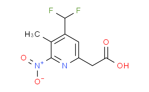 AM221773 | 1805470-15-8 | 4-(Difluoromethyl)-3-methyl-2-nitropyridine-6-acetic acid