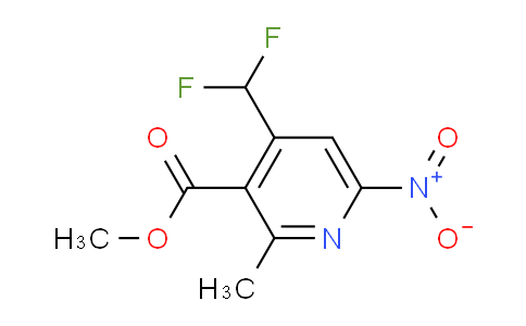 AM221774 | 1807141-77-0 | Methyl 4-(difluoromethyl)-2-methyl-6-nitropyridine-3-carboxylate