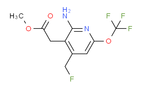 AM22178 | 1806099-20-6 | Methyl 2-amino-4-(fluoromethyl)-6-(trifluoromethoxy)pyridine-3-acetate