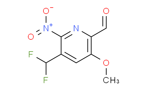 AM221783 | 1805606-62-5 | 3-(Difluoromethyl)-5-methoxy-2-nitropyridine-6-carboxaldehyde