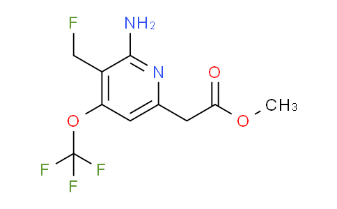 AM22179 | 1804029-84-2 | Methyl 2-amino-3-(fluoromethyl)-4-(trifluoromethoxy)pyridine-6-acetate