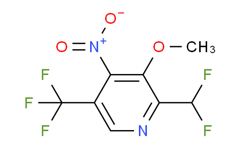 AM221791 | 1807165-69-0 | 2-(Difluoromethyl)-3-methoxy-4-nitro-5-(trifluoromethyl)pyridine