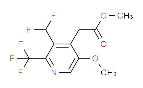 AM221793 | 1805557-44-1 | Methyl 3-(difluoromethyl)-5-methoxy-2-(trifluoromethyl)pyridine-4-acetate
