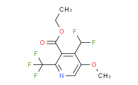 AM221799 | 1806959-31-8 | Ethyl 4-(difluoromethyl)-5-methoxy-2-(trifluoromethyl)pyridine-3-carboxylate