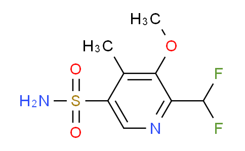 AM221802 | 1806956-75-1 | 2-(Difluoromethyl)-3-methoxy-4-methylpyridine-5-sulfonamide