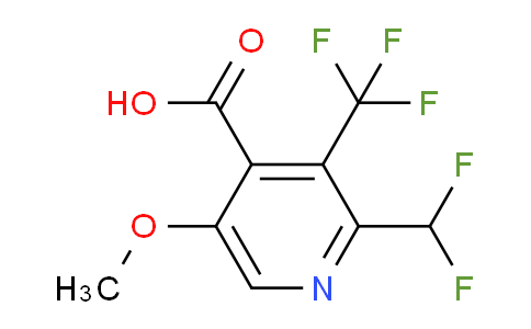 AM221804 | 1805622-47-2 | 2-(Difluoromethyl)-5-methoxy-3-(trifluoromethyl)pyridine-4-carboxylic acid