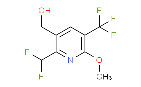 2-(Difluoromethyl)-6-methoxy-5-(trifluoromethyl)pyridine-3-methanol