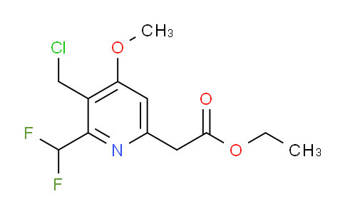 AM221809 | 1806990-70-4 | Ethyl 3-(chloromethyl)-2-(difluoromethyl)-4-methoxypyridine-6-acetate