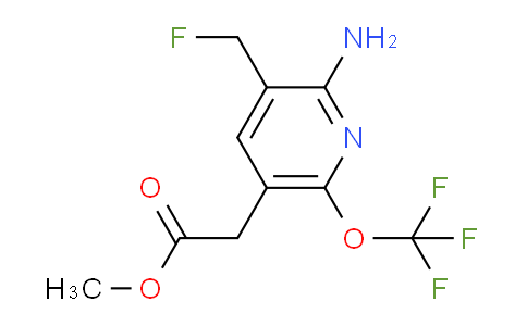 AM22181 | 1806099-16-0 | Methyl 2-amino-3-(fluoromethyl)-6-(trifluoromethoxy)pyridine-5-acetate