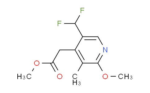 AM221813 | 1805436-44-5 | Methyl 5-(difluoromethyl)-2-methoxy-3-methylpyridine-4-acetate