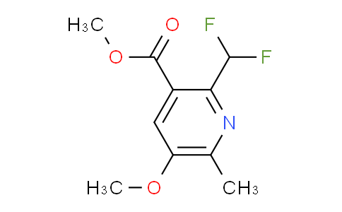 AM221818 | 1805267-34-8 | Methyl 2-(difluoromethyl)-5-methoxy-6-methylpyridine-3-carboxylate