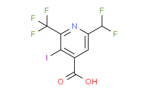 AM221837 | 1807020-65-0 | 6-(Difluoromethyl)-3-iodo-2-(trifluoromethyl)pyridine-4-carboxylic acid