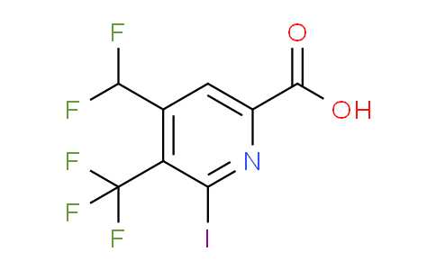 AM221838 | 1804869-43-9 | 4-(Difluoromethyl)-2-iodo-3-(trifluoromethyl)pyridine-6-carboxylic acid