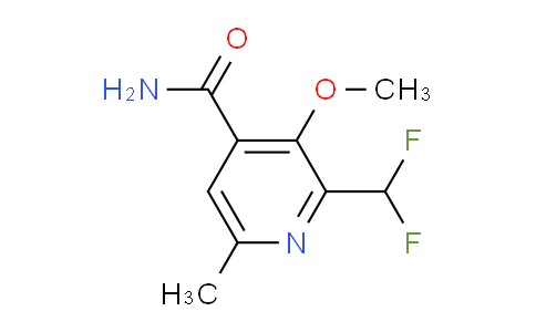 AM221839 | 1805440-56-5 | 2-(Difluoromethyl)-3-methoxy-6-methylpyridine-4-carboxamide