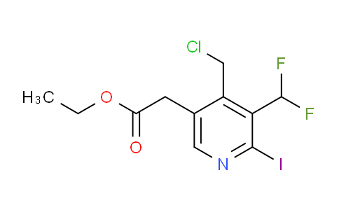 AM221843 | 1807018-21-8 | Ethyl 4-(chloromethyl)-3-(difluoromethyl)-2-iodopyridine-5-acetate