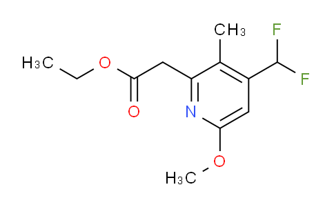 AM221845 | 1806960-39-3 | Ethyl 4-(difluoromethyl)-6-methoxy-3-methylpyridine-2-acetate